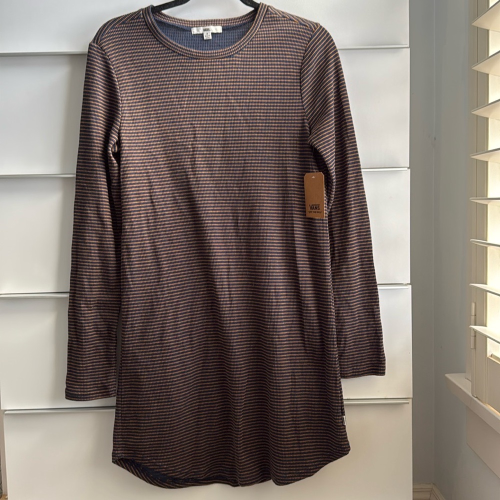 Casual knit mini dress